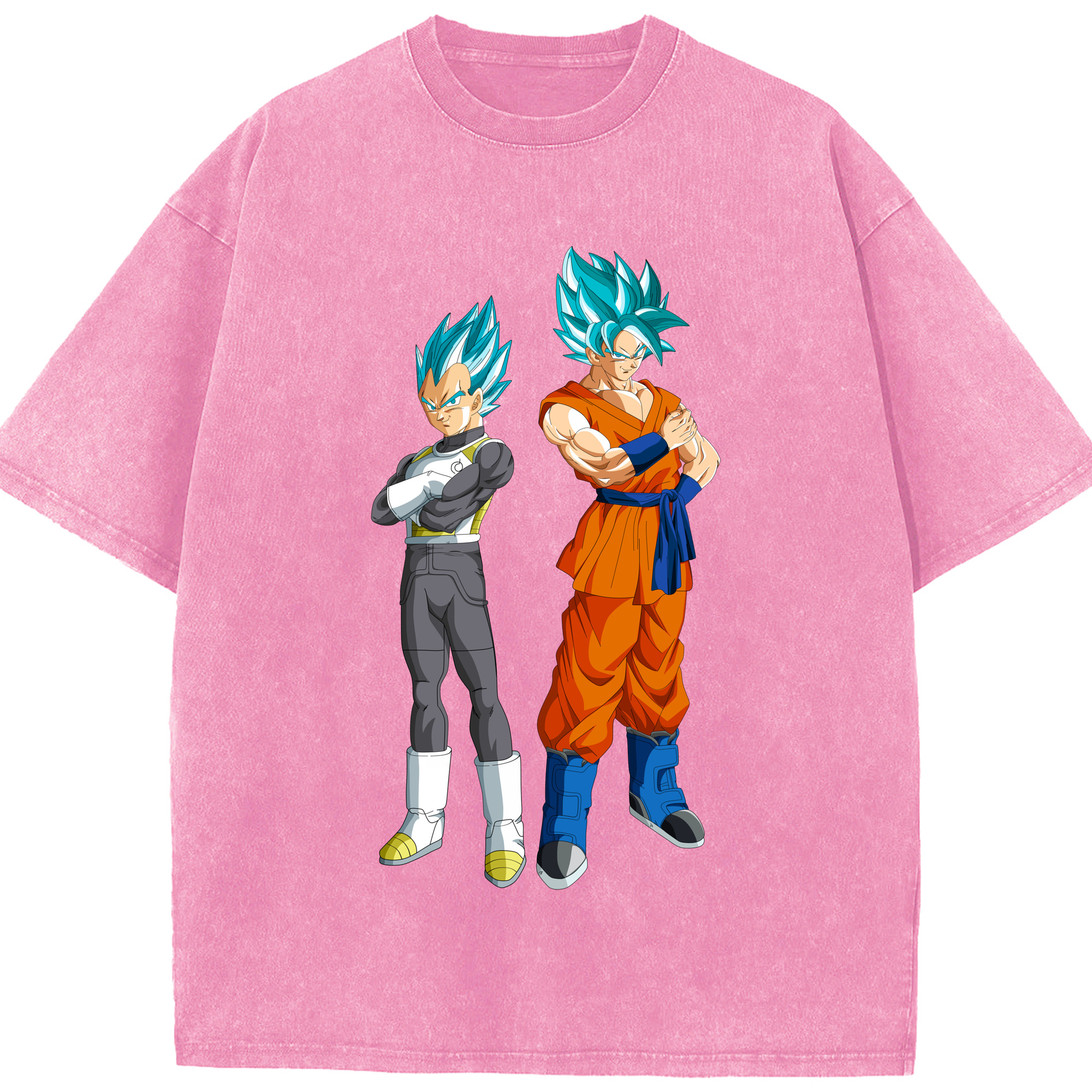 （画像用） ドラゴンボール DRAGON BALL 綿100% ヴィンテージ風 半袖Tシャツ（フロントプリント）